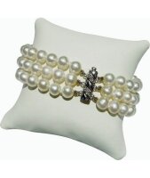 Luna-Pearls - A14-FB0003 - Armband 3-reihig -...