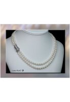 Luna-Pearls - HKS95-SN0146SS - Collier - 585...