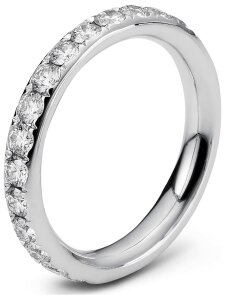 Luna Creation - Ring - 750/-WG - Diamanten 1.07ct G-vsi/si - 1C360W854-2 - Weite 54