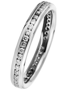 Luna Creation - Ring - Damen - Weißgold 18K - Diamant - 0.35 ct - 1B903W853-3-53