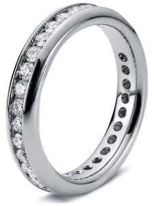 Luna Creation - Ring - Damen - Weißgold 18K - Diamant - 1 ct - 1B874W852-1-52