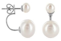Luna-Pearls Perlenohrstecker Süßwasser 5.5-6mm- 10.5-mm 925 Silber rhod. 1063735