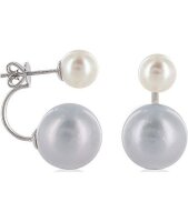 Luna-Pearls Perlenohrstecker S&uuml;&szlig;wasser...