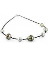 Luna-Pearls - 216.0609 - Collier - 925 Silber rhodiniert...