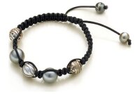 Luna-Pearls - 107.0003 - Armband - Textilkordel -...
