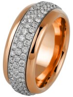Luna Creation - Ring - Damen - Rotgold 18K - Diamant - 2.26 ct - 1A763RW856-1 - Weite 56